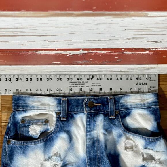 29w 90s USA Vintage Eddie Bauer Cutoffs - Picture 6 of 10